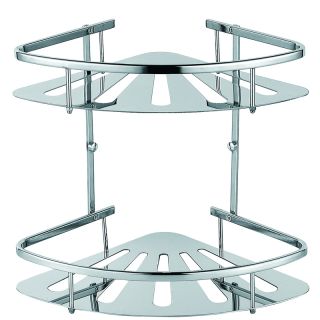 Полка угловая двухэтажная Azario RINA AZ-836-2 подвесная